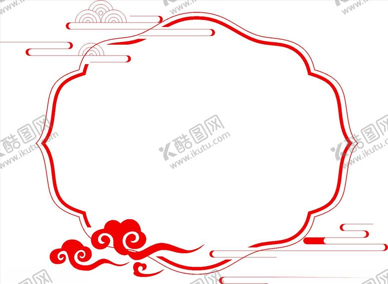 编号：61723405111730116290【酷图网】源文件下载-红色中国风装饰边框