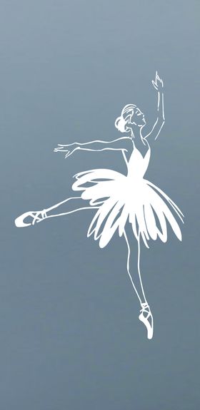 舞蹈舞玻璃画跳舞艺术