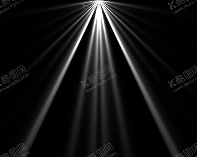 光源光束素材芒矢量灯星