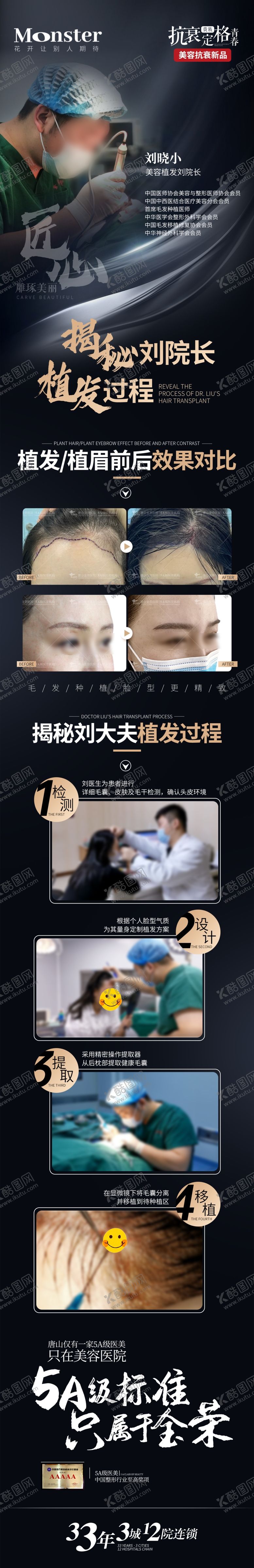 编号：63045712100651245189【酷图网】源文件下载-医美植发专题