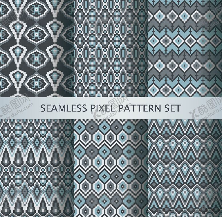 编号：28775111021944461365【酷图网】源文件下载-几何无缝图案集合
