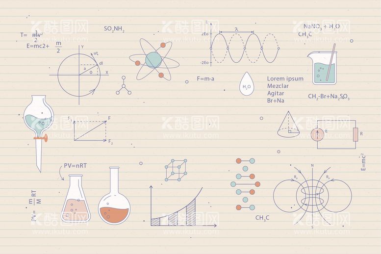 编号：67259110111526144153【酷图网】源文件下载-科学背景