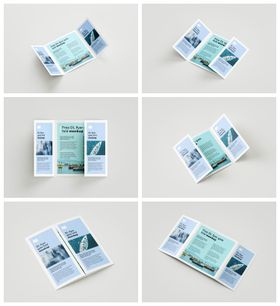 册页宣传册册子杂志样机