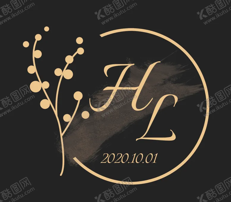 编号：11156104240003236506【酷图网】源文件下载-婚礼logo