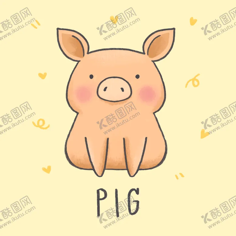 编号：82361107020025535508【酷图网】源文件下载-可爱卡通动物