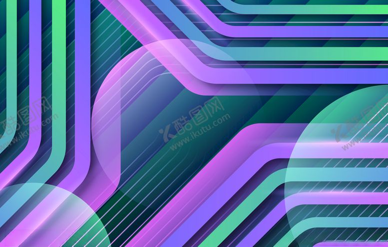 编号：12368110031436166920【酷图网】源文件下载-波浪多彩动感抽象背景