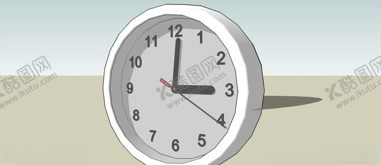 编号：89838009290254508981【酷图网】源文件下载-墙上挂钟模型