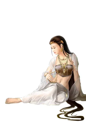 古装帅哥美女插画图片国潮唯人物中国旗袍男神