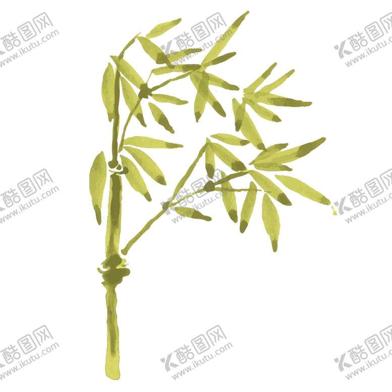 编号：31358607060732384096【酷图网】源文件下载-水墨竹子