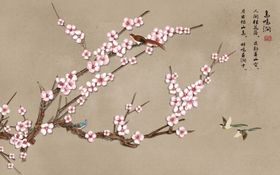 中式风格中国风背景墙