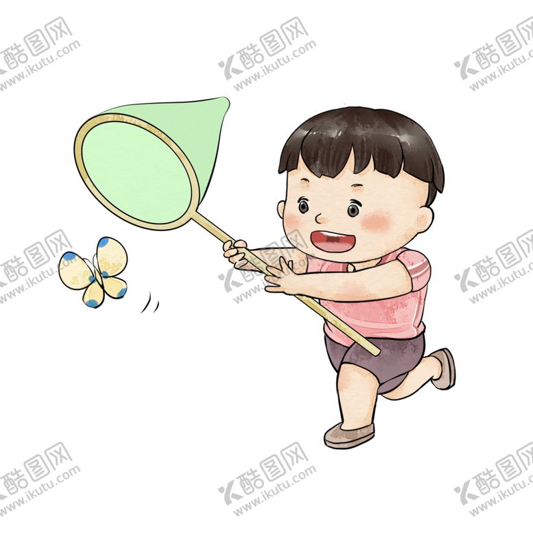 编号：65053709131421392711【酷图网】源文件下载-扑蝴蝶童年活动