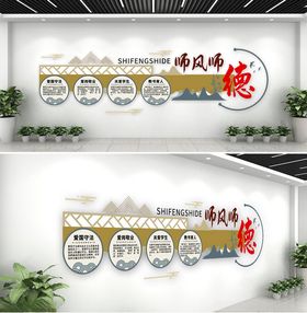 师德师风文化墙