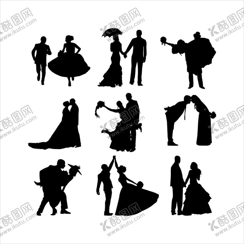 编号：54384210291038539164【酷图网】源文件下载-婚礼人物