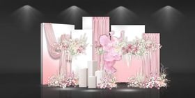 粉色婚庆
