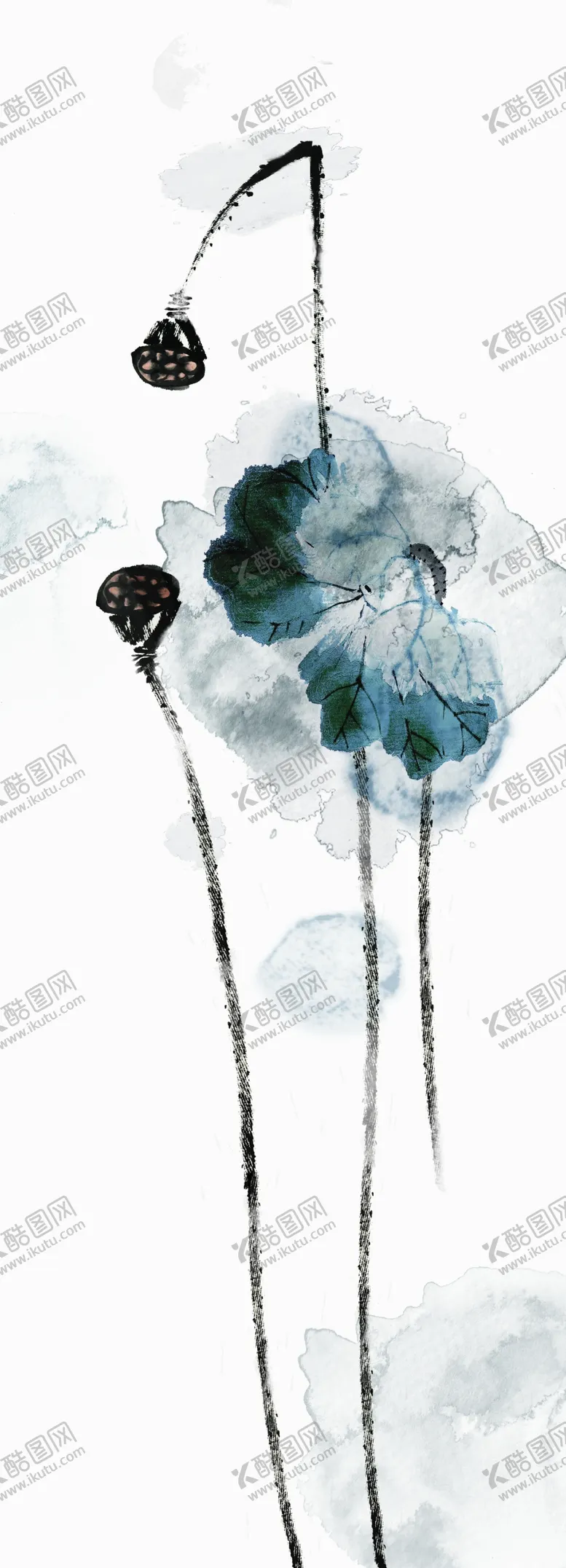 编号：30685209090727096704【酷图网】源文件下载-水墨装饰画