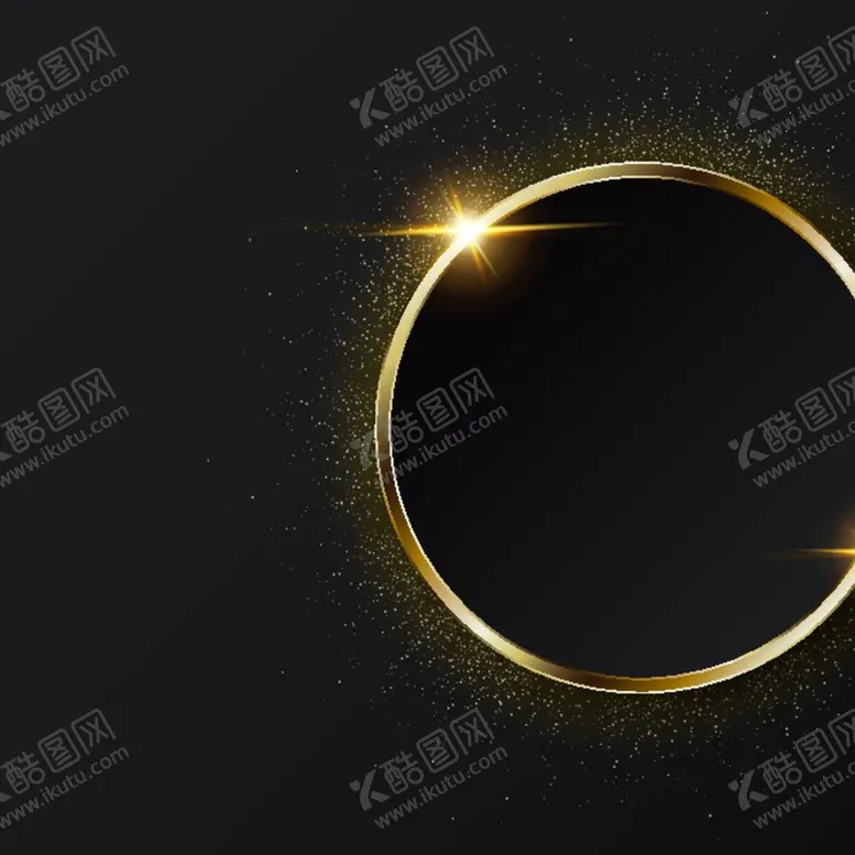 编号：38899012050146273249【酷图网】源文件下载-黑金圆环