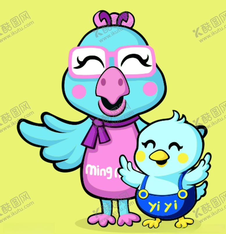 编号：13183110030206588904【酷图网】源文件下载-卡通鸟