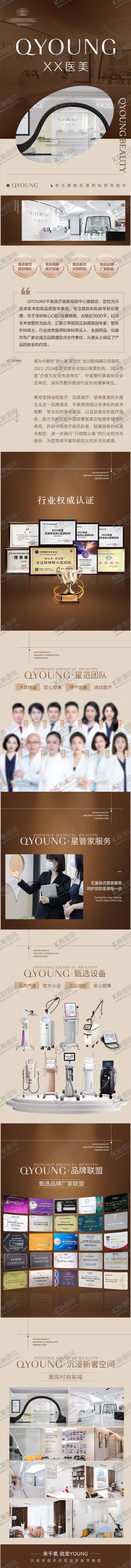 编号：14910810020527435285【酷图网】源文件下载-医美品牌介绍长图