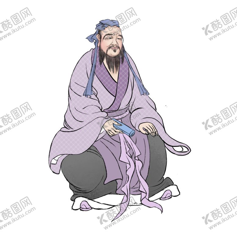 编号：96726106251312525244【酷图网】源文件下载-孔子像