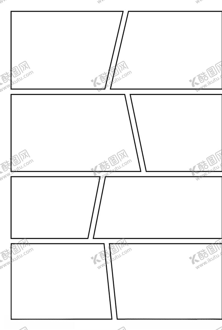 编号：74998810271238049955【酷图网】源文件下载-漫画对分镜框装饰
