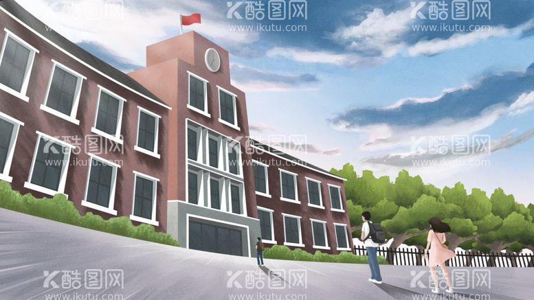 编号：52834011171232359652【酷图网】源文件下载-开学季开学啦图片