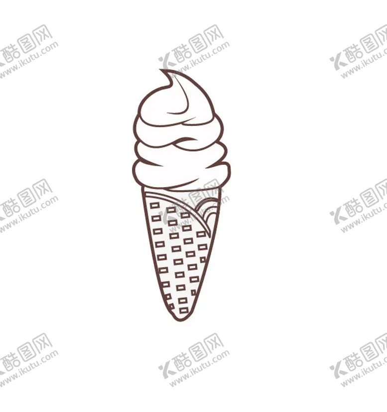 编号：31197502102037448633【酷图网】源文件下载-冰淇淋插画