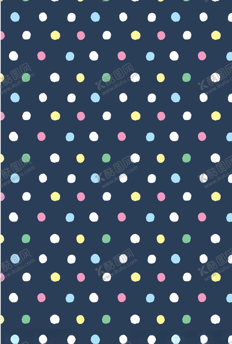 编号：64752610190402382149【酷图网】源文件下载-彩色波点图案