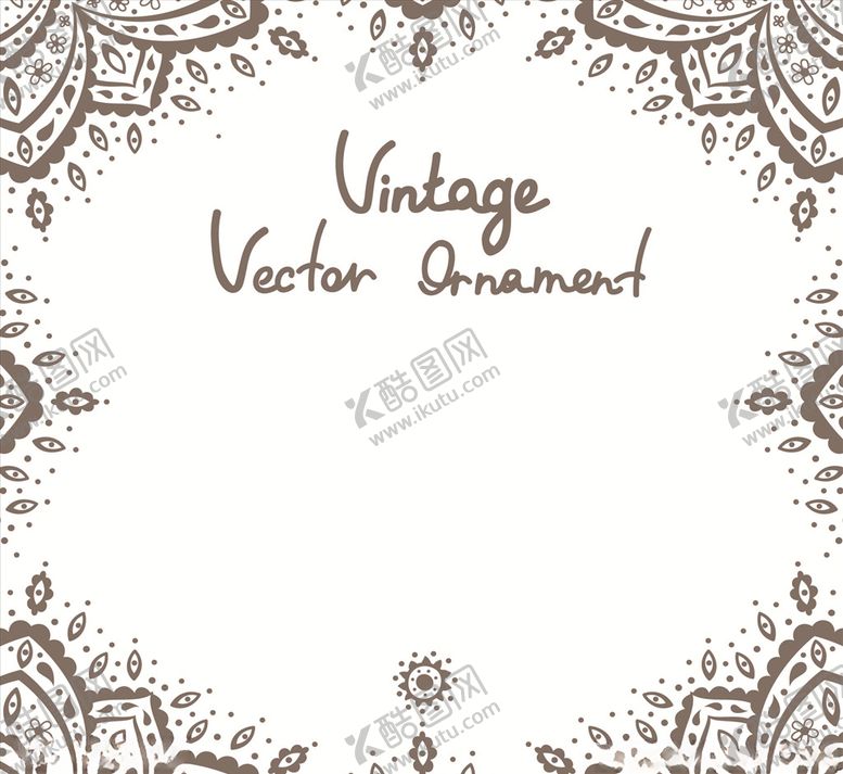 编号：38287909220517366106【酷图网】源文件下载-欧式唯美手绘花边