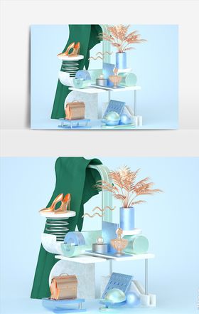 C4D场景建模
