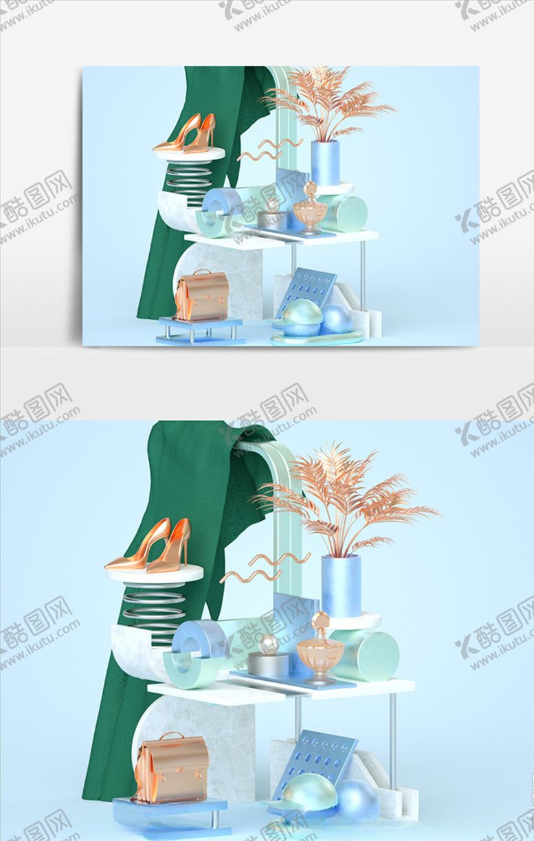 编号：93882009230530304828【酷图网】源文件下载-C4D场景建模