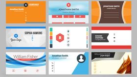 多样名片设计模板展示
