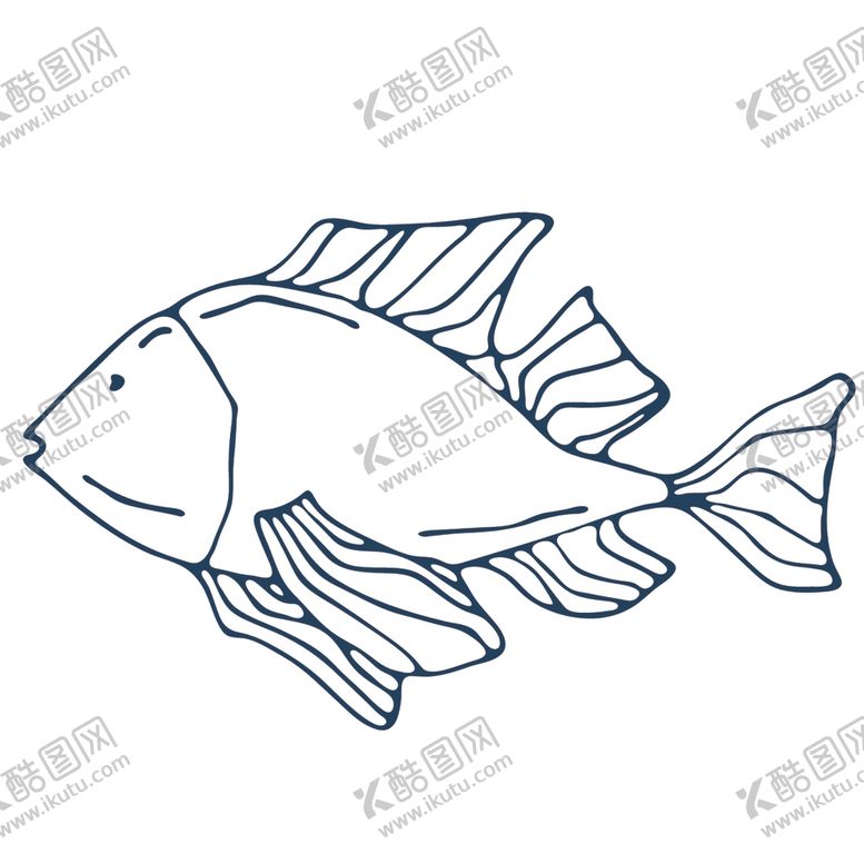 编号：35404707022024428578【酷图网】源文件下载-手绘海洋生物