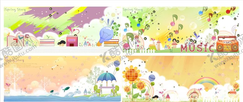 编号：56428909261314469882【酷图网】源文件下载-春天卡通