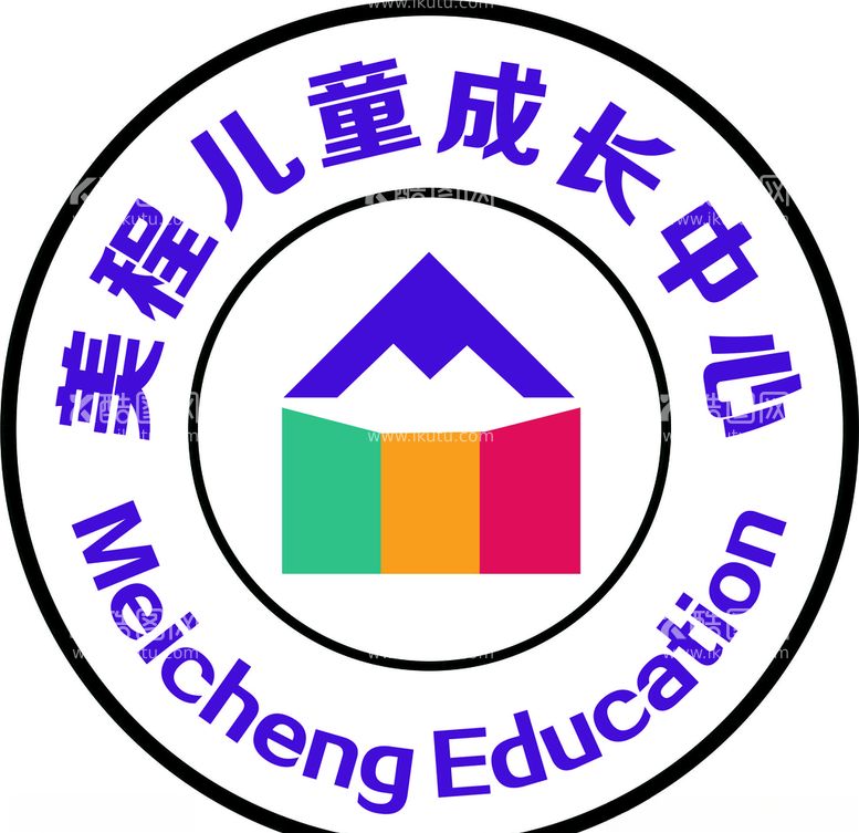 编号：66160503112254394902【酷图网】源文件下载-幼儿园儿童logo标志