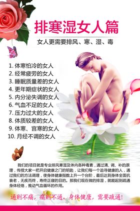 排湿寒女人篇