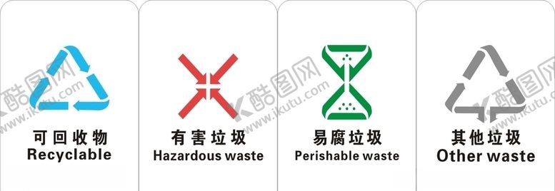 编号：83561507092236356799【酷图网】源文件下载-垃圾标志