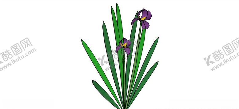 编号：52733109160032191328【酷图网】源文件下载-蝴蝶兰模型