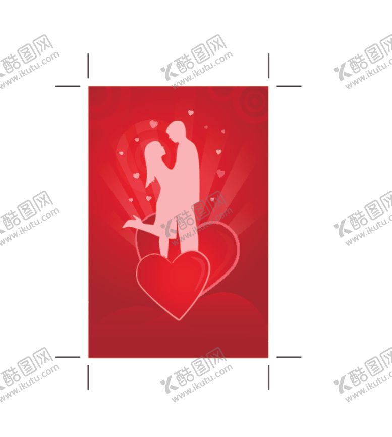 编号：60391504090731429293【酷图网】源文件下载-情侣剪影