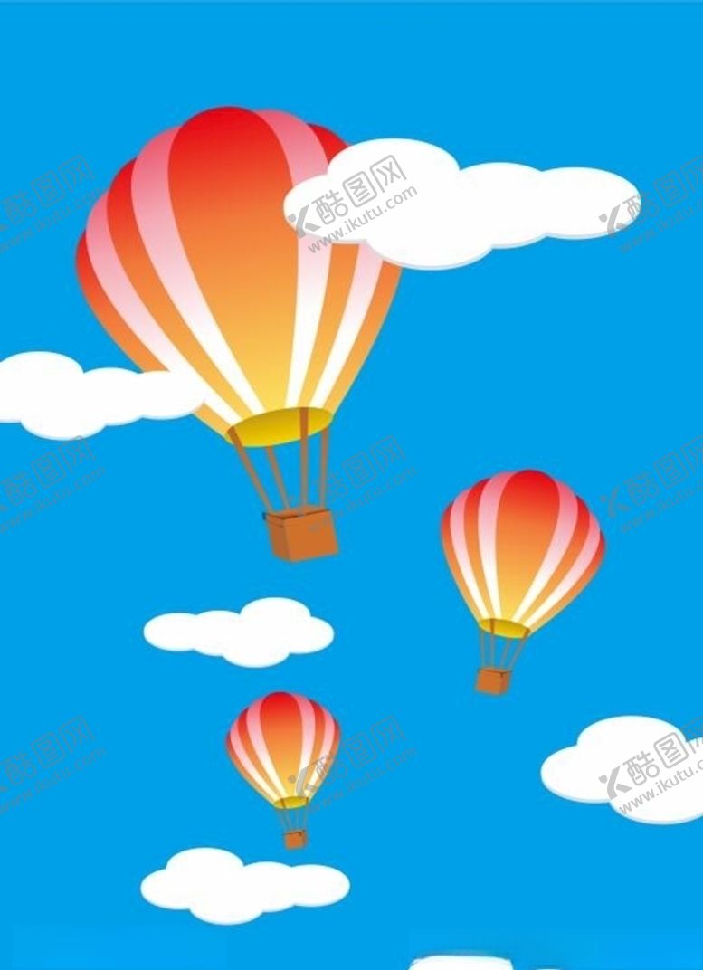 编号：60926009222328575626【酷图网】源文件下载-热气球