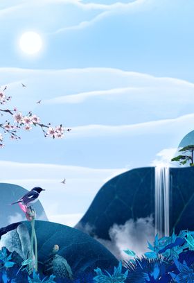 地产复古活动宣传背景素材