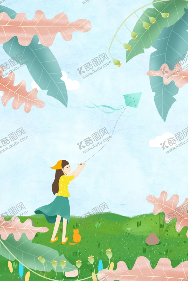 编号：80499003190206496667【酷图网】源文件下载-春暖花开海报