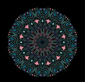 精美欧式花纹