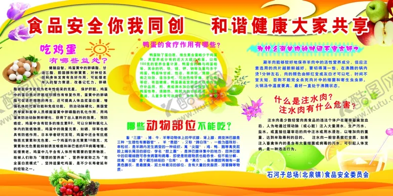 编号：86346303190111395431【酷图网】源文件下载-食品安全你我同创