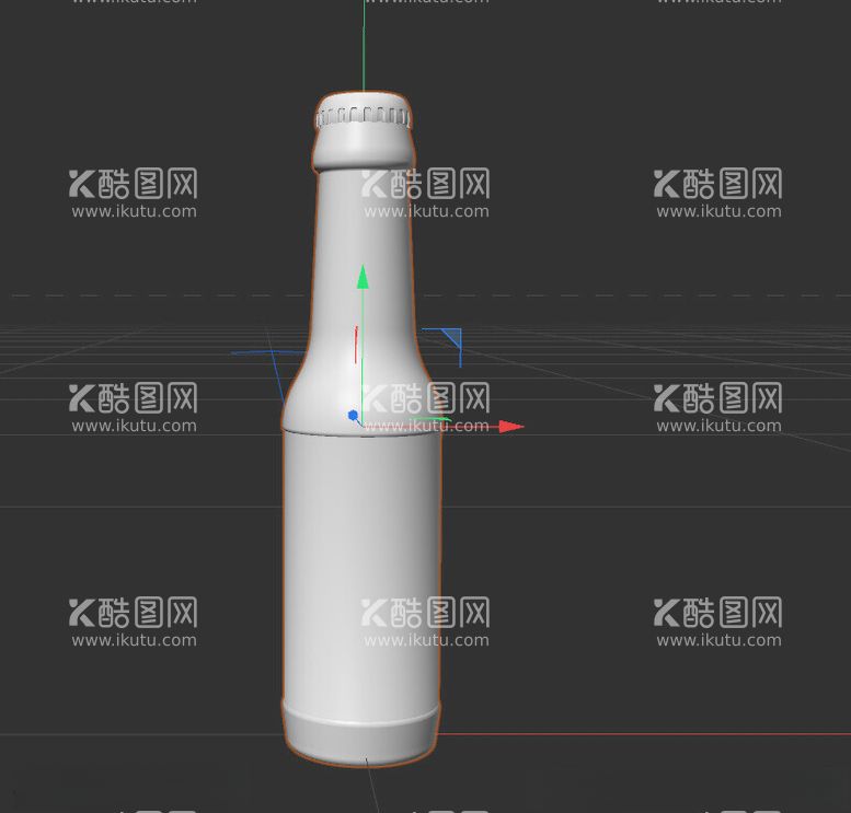 编号：34861002222358477706【酷图网】源文件下载-小啤酒瓶模型