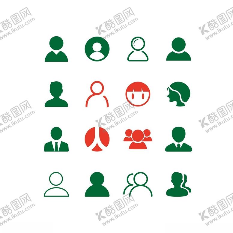 编号：49401402090015509823【酷图网】源文件下载-卡通头像名片图标