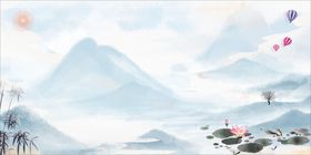 展板背景