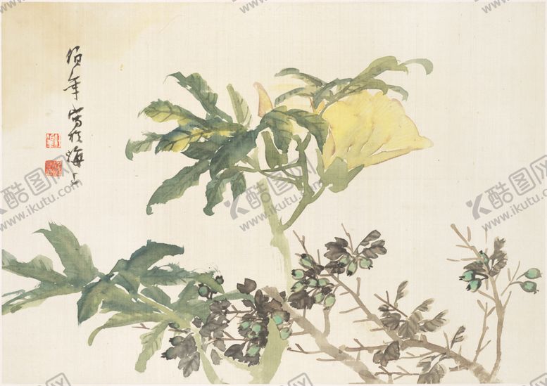 编号：66367607041101049437【酷图网】源文件下载-国画花鸟字画
