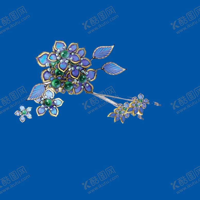 编号：37604907061910353948【酷图网】源文件下载-簪子
