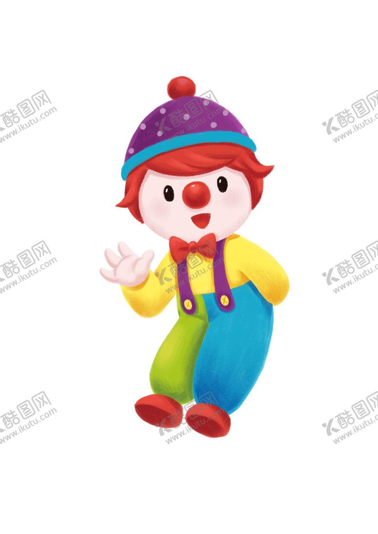编号：82580304132103426981【酷图网】源文件下载-打招呼卡通