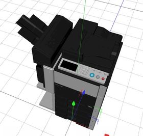 C4D模型打印机